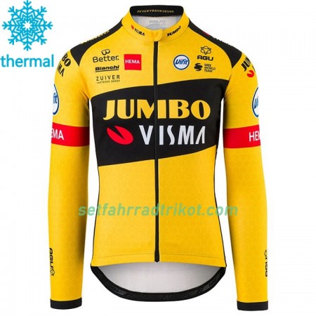 Radtrikot Winter 2020 Team Jumbo-Visma N001